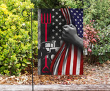 The U.S Tractor Farmer Flag Inside American Flag Gift Farming Independence Day 4Th Of July