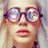 Retro Round Steampunk Sunglasses