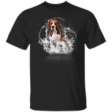 Beagle Dogs Mirror Water Reflection T-Shirt Gifts For Dog Lovers