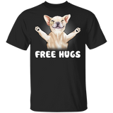Frenchie Free Hugs T-Shirt Cute Gift For French Bulldog Lovers