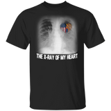 Arizona And American Flag Shirt The X-Ray Of my Heart T-Shirt A Patriotic Gifts