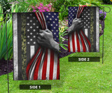 Camo Thin Line Military Inside American Flag Military Retirement Gift Flag