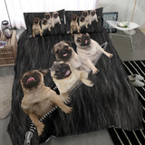 Lovely Pug Bedding Sets Duvet Cover Gifts For Dog Lover
