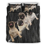 Lovely Pug Bedding Sets Duvet Cover Gifts For Dog Lover