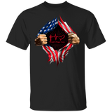 Faith Hope Love American Flag T-Shirt Women Men Shirt Gifts For Friend