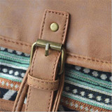 Native Indian Canvas Mini Backpack