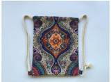 Beach Boho Canvas Backpack