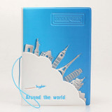Boho Traveler World Map Passport Case