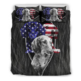 American Flag Dachshund Dog Bedding Set Fourth Of July Gift For Dachshund Lovers American Flag Dachshund Dog Bedding Set Fourth Of July Gift For Dachshund Lovers