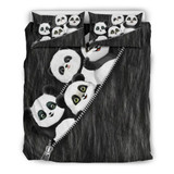 Cute Baby Panda Bedding Set Gift For Panda Lover