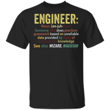 Engineer Noun Definition Engineering T-Shirt Funny Proud Engineer Quotes Gift