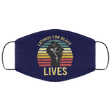 Latinos For Black Lives Face Masks Blm Fist George Floyd Fundraiser