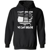 George Floyd I Can't Breathe Hoodie We Can't Breathe Blm