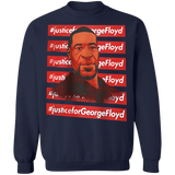 Justice For George Floyd Sweatshirt I Can't Breathe Protest Blm