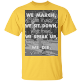 Colin Kaepernick T-Shirt Justice Foe George Floyd Protest Shirt Blm