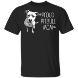Proud Pitbull Mom T-Shirt Tattoos I Love Mom First Mothers Day Gifts