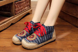 Handmade Embroidery Canvas Shoes