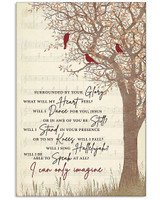 MercyMe Poster I Can Only Imagine Lyrics Signatures Poster Bedroom Wall Decor