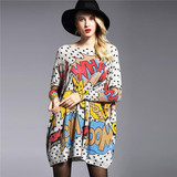 Comic World Oversize Sweaters