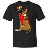 Boxer Tattoo I Love Mom Cute Dog Shirt Mother's Day Gift Boxer Tattoo I Love Mom Cute Dog Shirt Mother's Day Gift