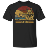 Best German Shepherd Dad Ever Dog Dad Shirt Father's Day Shirts Ideas