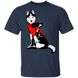 Husky Tattoo I Love Mom Dog Mom Shirt Cute