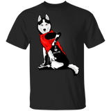 Husky Tattoo I Love Mom Dog Mom Shirt Cute