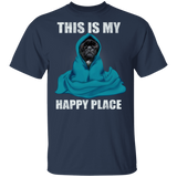 This Is My Happy Place French Bulldog T-Shirt, Funny Dog Shirt