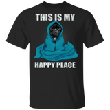 This Is My Happy Place French Bulldog T-Shirt, Funny Dog Shirt