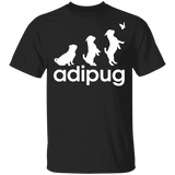 Adipug Funny Pug Shirt Gifts For Pug Lovers