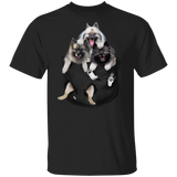 Keeshond 3D Inside Pocket Dog Shirts Cute Valentine Gift Ideas