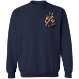 Puppy 3D Inside Pocket German Shepherd Sweatshirt Cute Best Gifts For Dog Lovers