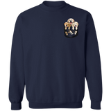 Puppy 3D Inside Pocket Golden Retriever Sweatshirt Cute Best Gifts For Dog Lovers