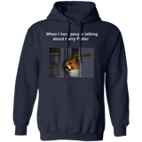 When I Hear People Talking About - Corgi Hoodie Funny Hoodie