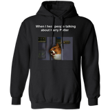 When I Hear People Talking About - Corgi Hoodie Funny Hoodie