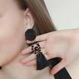 Boho Babe Tassel Fringe Earring