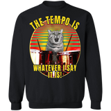 Cat The Tempo Is Whatever I Say It Is Cats Sweater