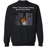 When i hear people talking about - Corgi Sweater Funny Sweatshirts