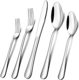 Wildone Stainless Steel Flatware Cutlery Set