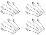 20 Piece Silverware Flatware Cutlery Set