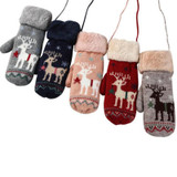 Winter Warm Holiday Snow Gloves