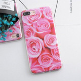 Soft 3D Floral  Design iPhone 6,6s Case