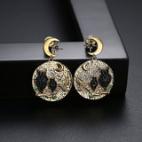 'Gufo' Earrings - 18K Gold Finish