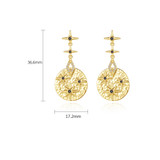 'Argentina' Earrings - 18K Gold Finish