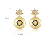 'Amalia' Earrings - 18K Gold Finish