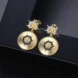 'Amalia' Earrings - 18K Gold Finish