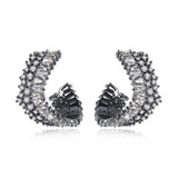 'Filodea' Earrings - 18K White Gold Finish