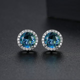 'Leonardina' 1.5ct Earrings - 18K Yellow/White Gold Finish