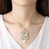 'Edra' Necklace - 18K Gold Finish