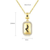'Fortunatella' Necklace - 18K Gold Finish